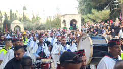 مسيرة كشفية في القدس واحتفال في الأقصى بذكرى المولد النبوي